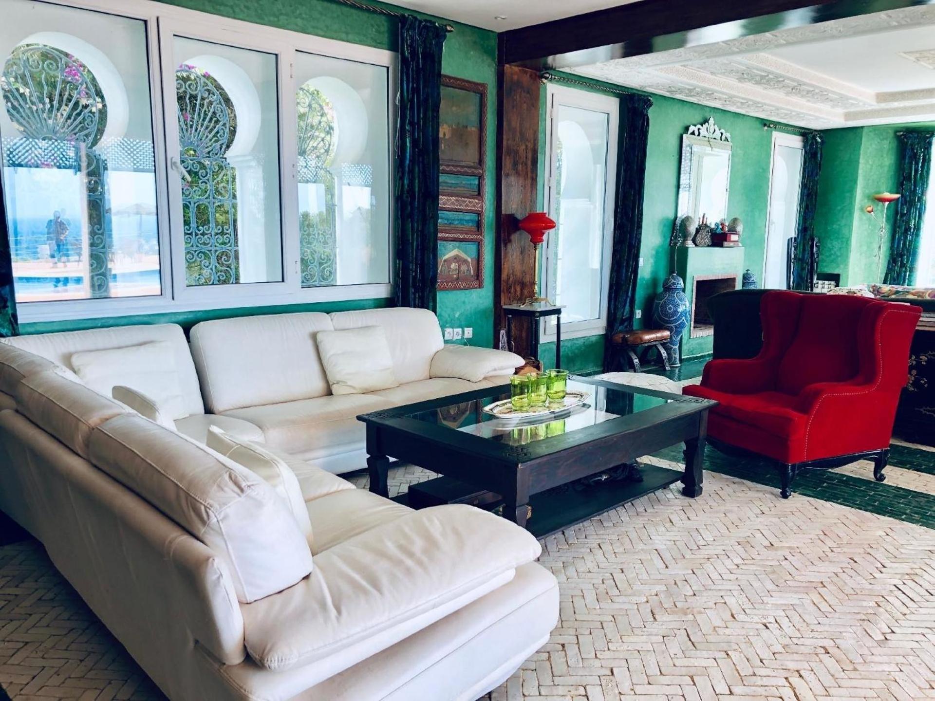 Atemberaubende Villa Dar Jbila In Tanger Luaran gambar
